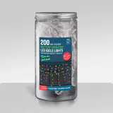 Bateria 200 LED Luzes múltiplas de gelo em jarra