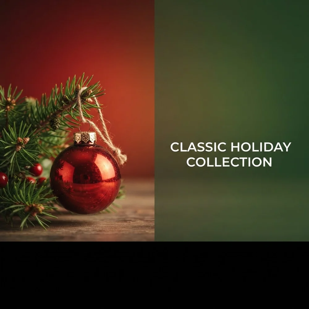 Natal vermelho e verde