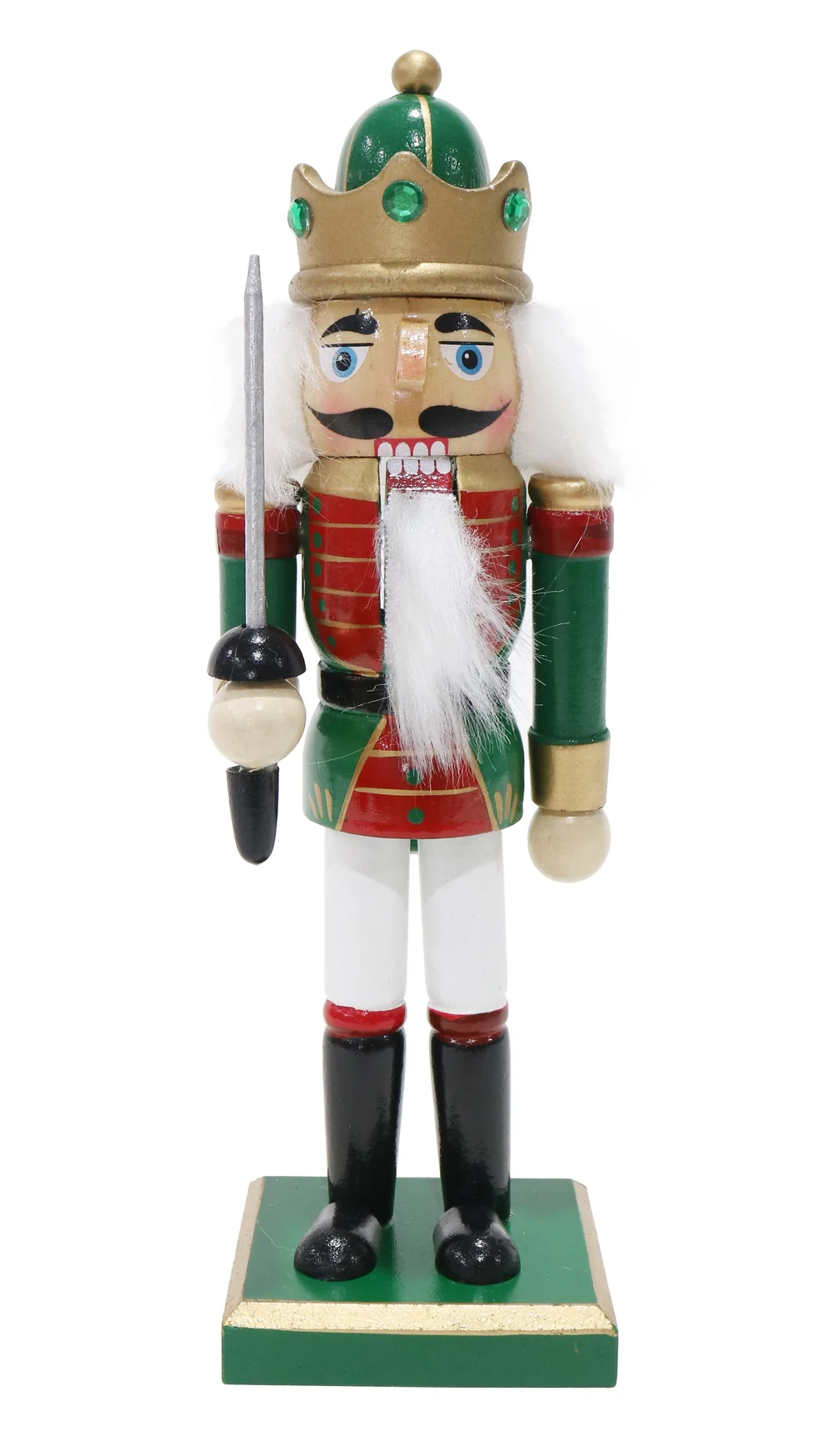 Soldado quebra-nozes de mesa clássico de Natal