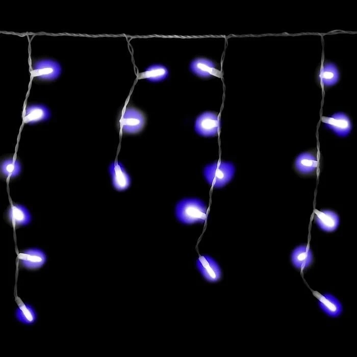 LED Luzes de cascata azuis (10m)